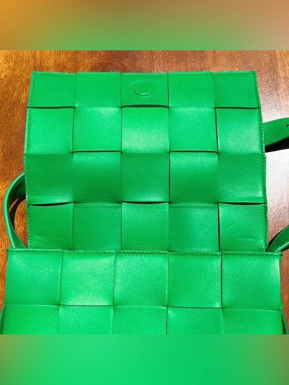 New pre-authenticated Bottega Veneta cassette bag with dust bag